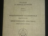 livre des feux DD méditerranée Occidentale Sud, centrale, Adriatique 1983