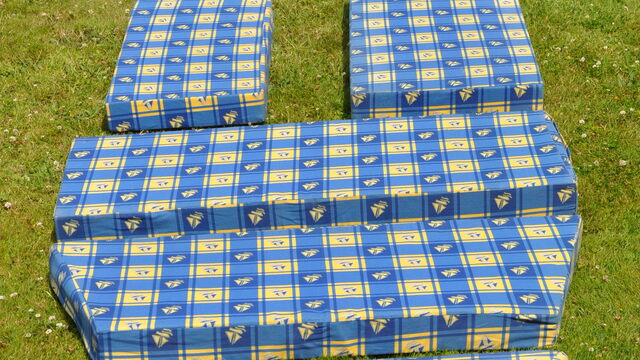 Matelas-coussins bateau