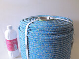 Bobine cordage200m - Ame Dyneema gainé technora/polyester - Diam:12mm