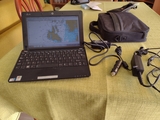 Mini PC Asus Eee PC avec alim 12/220 V + Carto Garmin Blue Chart Grèce Italie 