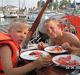 L'enfant et la voile