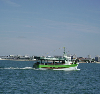 Bateaux de pêche rencontrés en mer
