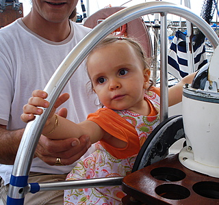 Famille en voyage