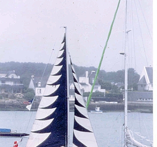Voiles en couleurs