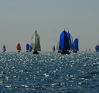 Voiles en couleurs