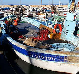 Bateau de travail