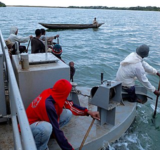 Bateau de travail